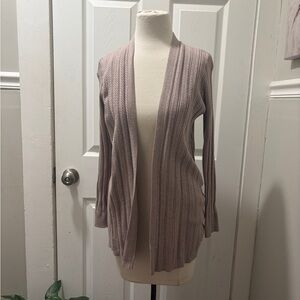 Cyrus Women's Ribbed Open Cardigan